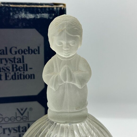 VINTAGE Goebel Annual crystal glass bell - 1st edition - 1978 - Picture 2 of 3